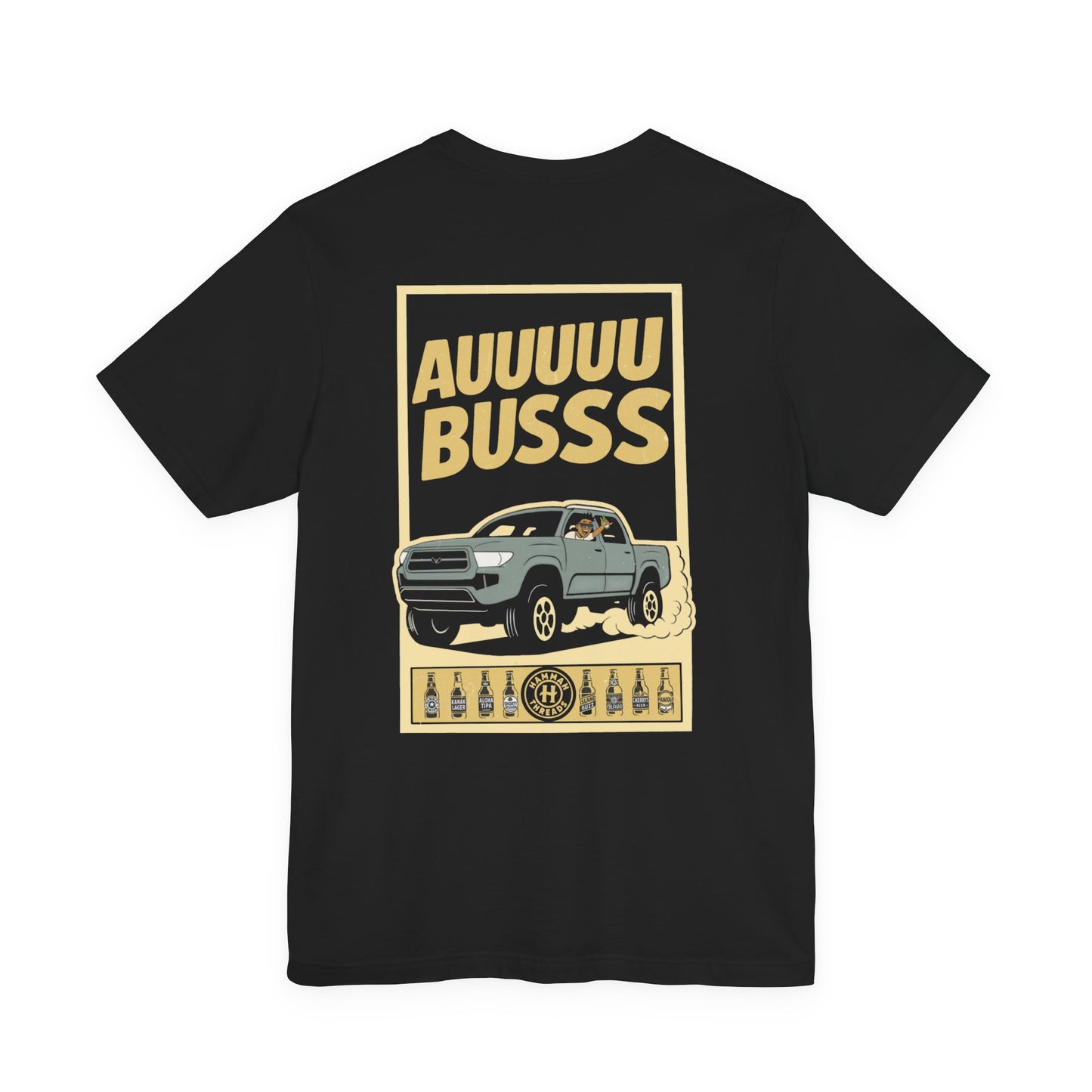 HAMMAH THREADS Signature Tee β Unisex Jersey Fit (Black-on-Only)