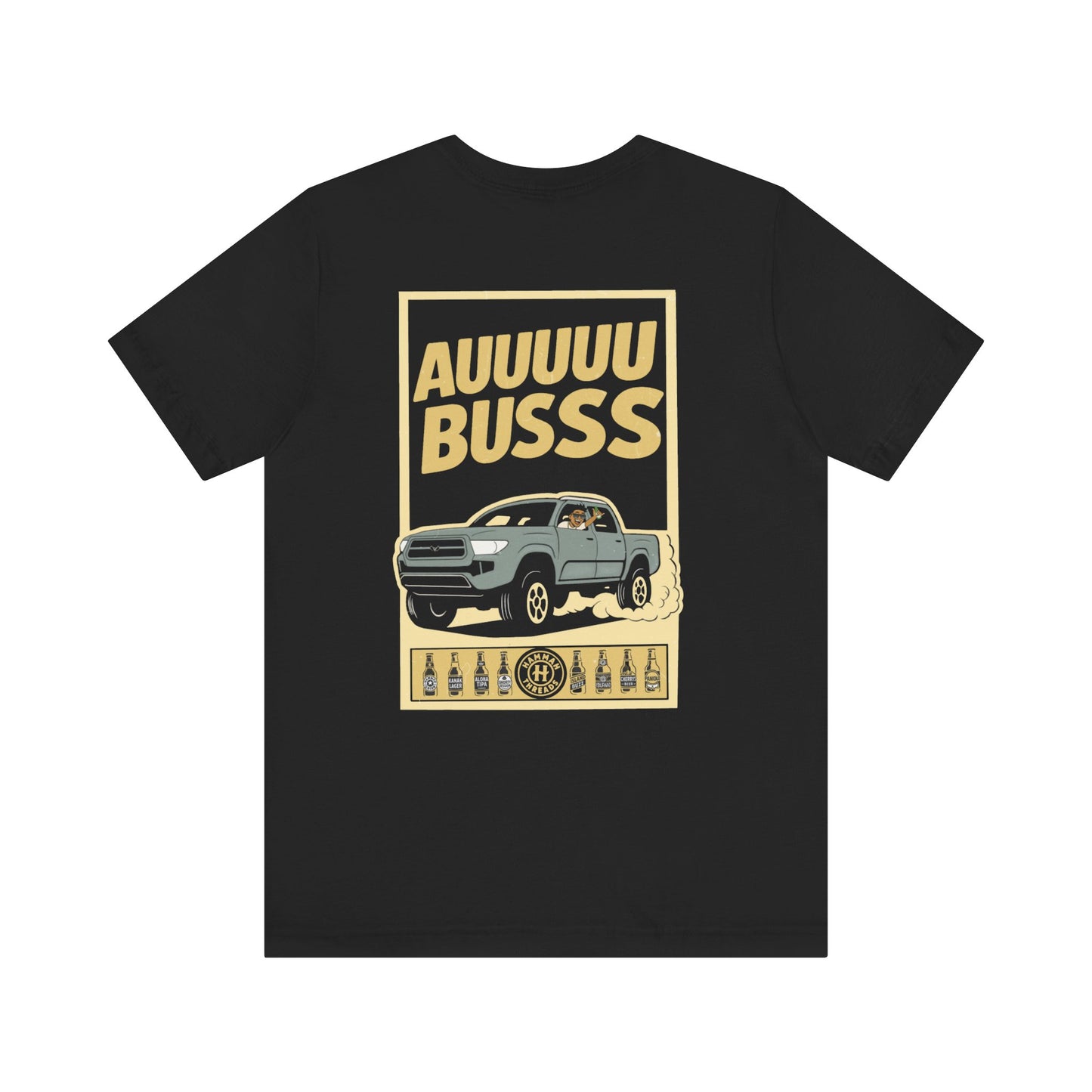 HAMMAH THREADS Signature Tee β Unisex Jersey Fit (Black-on-Only)